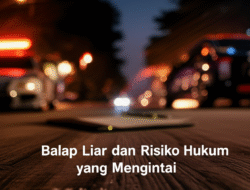 Balap Liar dan Risiko Hukum yang Mengintai