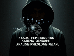 Kasus Pembunuhan karena Dendam: Analisis Psikologis Pelaku