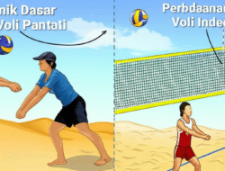 Teknik Dasar Permainan Bola Voli Pantai dan Perbedaannya dengan Voli Indoor