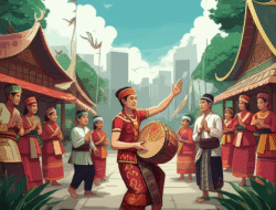 Usaha pelanggengan adat serta bahasa kawasan di tahun modern
