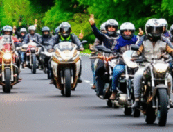 Etika Touring Motor dalam Rombongan Besar
