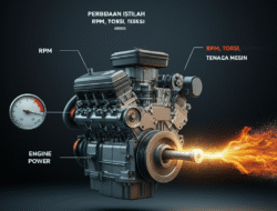 Perbedaan Istilah RPM, Torsi, dan Tenaga Mesin