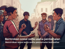 Bentrokan sosial serta usaha perdamaian komunitas