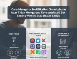 Cara Mengatur Notifikasi Smartphone Agar Tidak Mengganggu Konsentrasi Saat Sedang Bekerja atau Belajar Serius