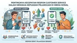 Pentingnya Kecepatan Respon Customer Service Dalam Menjaga Kepuasan Pelanggan Di Media Sosial