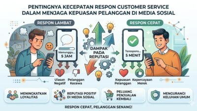 Pentingnya Kecepatan Respon Customer Service Dalam Menjaga Kepuasan Pelanggan Di Media Sosial