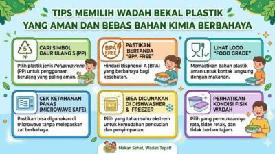 Tips Memilih Wadah Bekal Plastik Yang Aman Dan Bebas Bahan Kimia Berbahaya